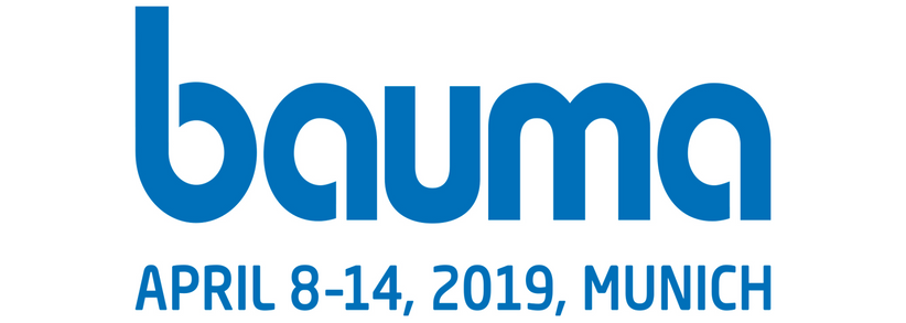 BAUMA from 8 to 14 April 2019